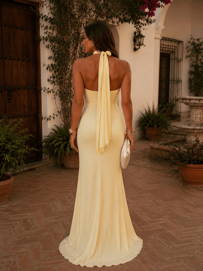Sofía — Vestido Pastel con Bufanda Incluida |VeraLorenti