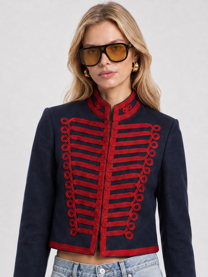 Chaqueta Militar Entallada Mujer | Scarlet – VeraLorenti