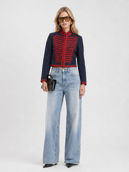 Chaqueta Militar Entallada Mujer | Scarlet – VeraLorenti