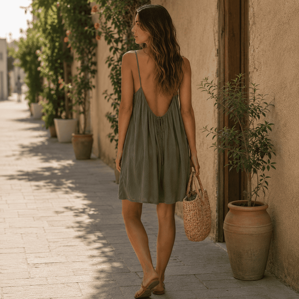 Amara™ | Vestido de Espalda Descubierta