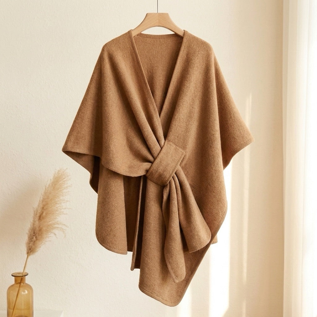 ALBA™ | Poncho con Presilla