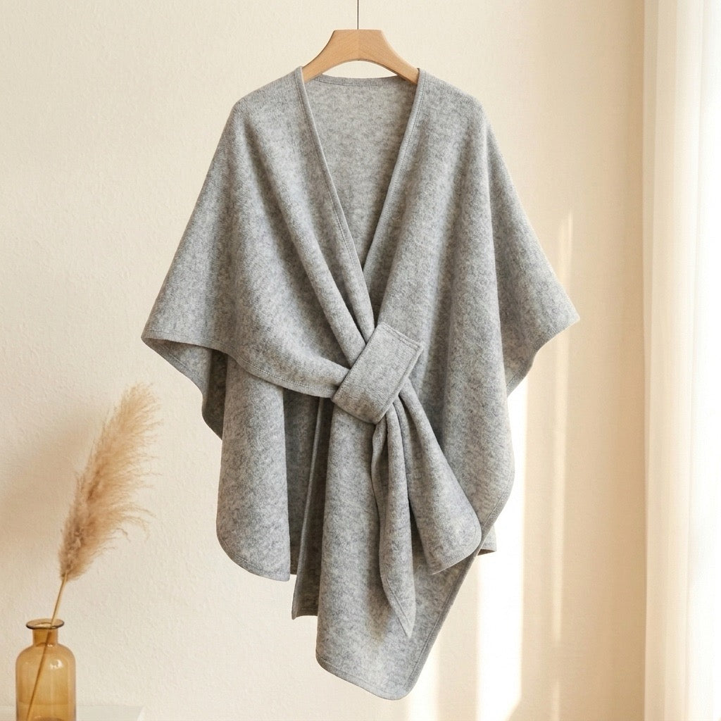 ALBA™ | Poncho con Presilla