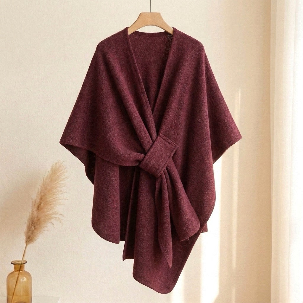 ALBA™ | Poncho con Presilla