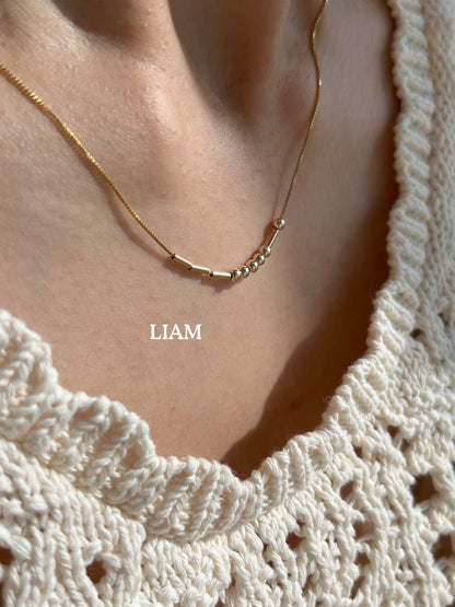 Luna™ | Collar de Código Morse Personalizado
