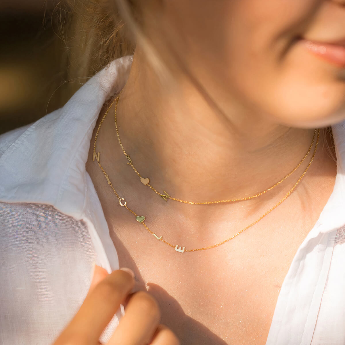 Livia™ | Collar Personalizado de Iniciales