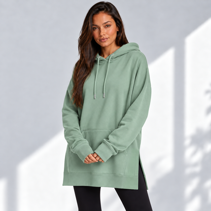 NORA™ | Sudadera Oversize Larga