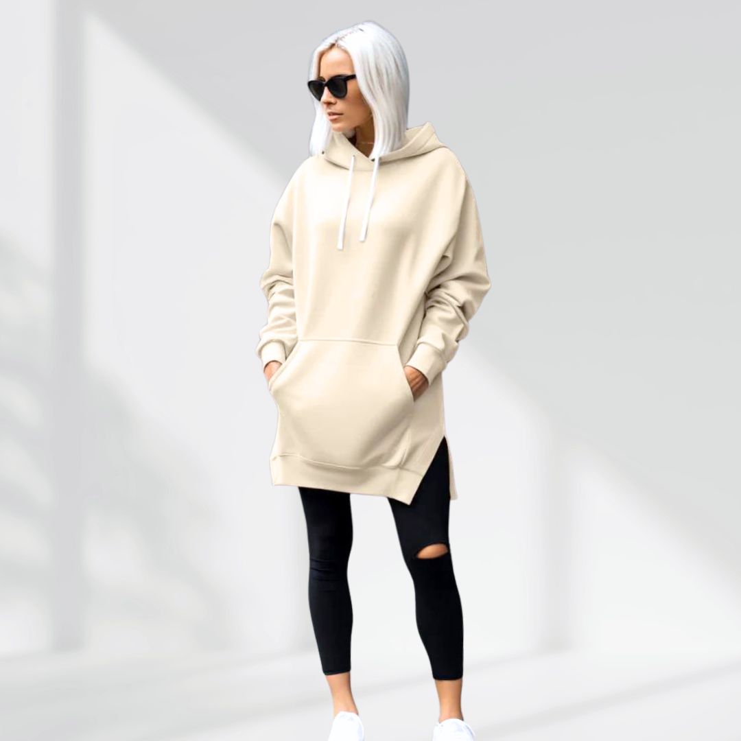 NORA™ | Sudadera Oversize Larga