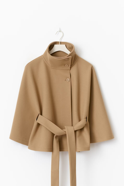 Capa Fluida con Cintura Ajustable Mujer – VeraLorenti
