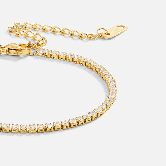 Pulsera Tenis Cordelia Oro
