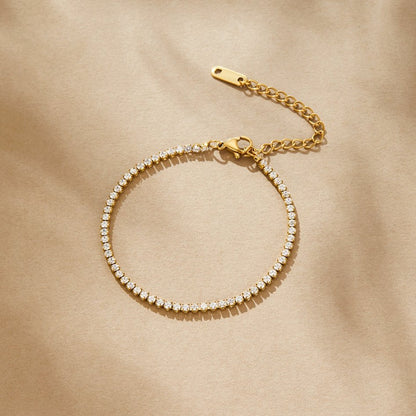 Pulsera Tenis Cordelia Oro