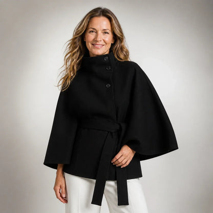 Capa Fluida con Cintura Ajustable Mujer – VeraLorenti