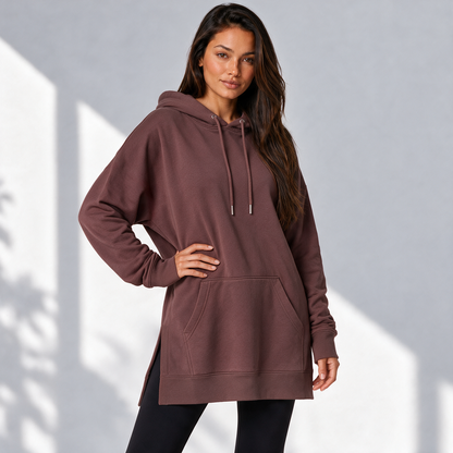 NORA™ | Sudadera Oversize Larga