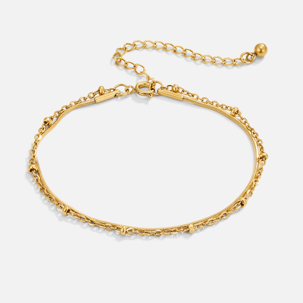 Pulsera Dorada Pia Capas