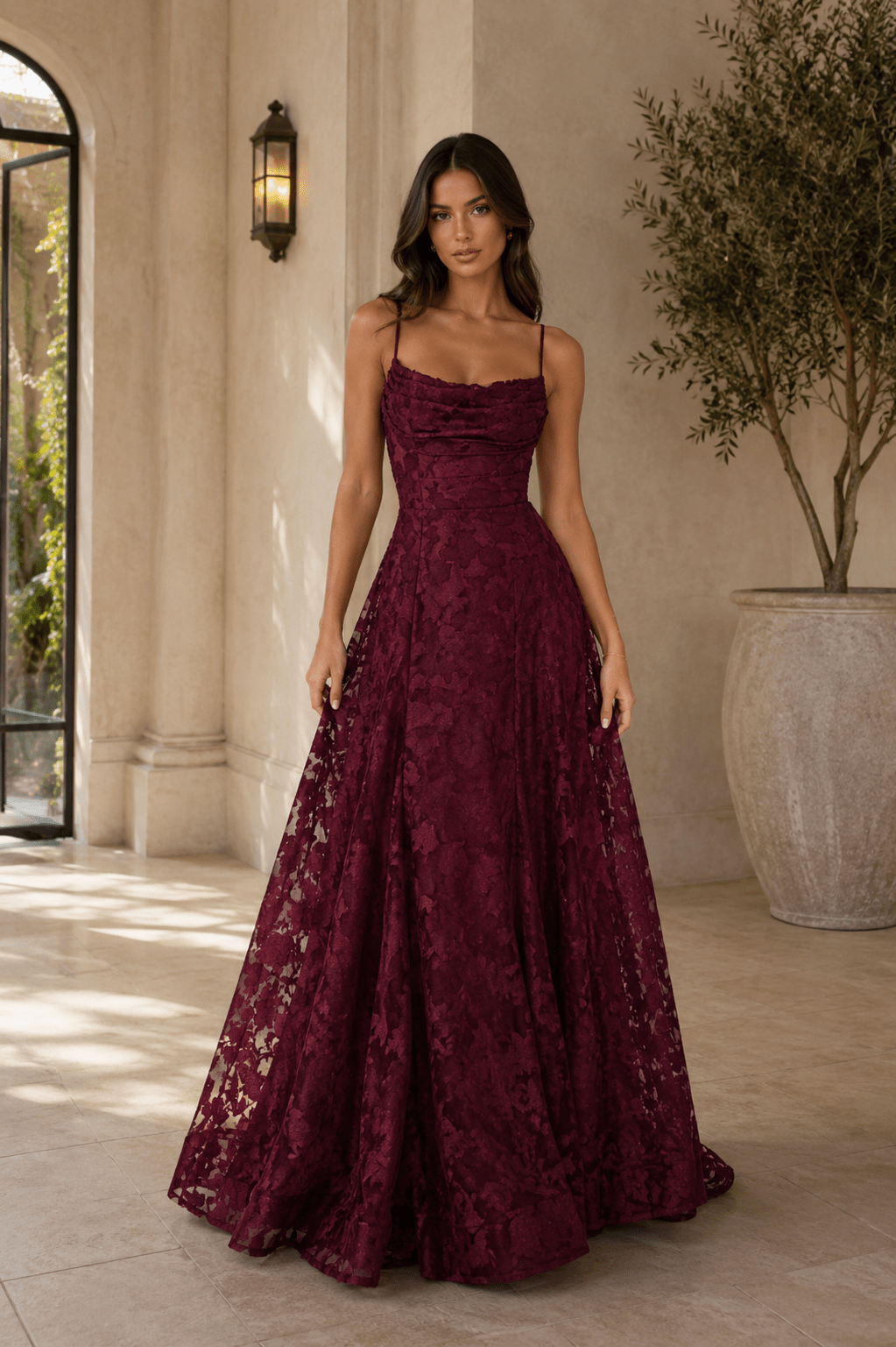 Sofía — Vestido Maxi de Encaje |VeraLorenti